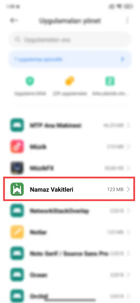 Notification settings screenshot 1.3